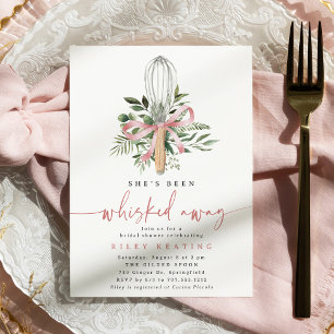 Invitation à la douche nuptiale dans la cuisine je