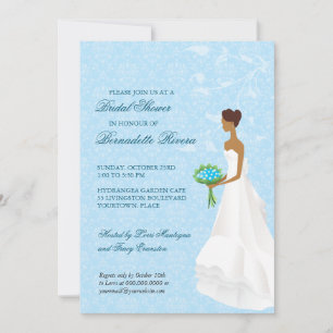 Invitation à la douche nuptiale de l'Aisle