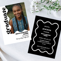 invitation à la faire-part de diplôme de l'univers