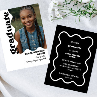 invitation à la faire-part de diplôme de l'univers