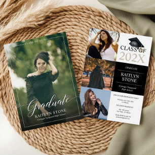 Invitation à la Faire-part d'études supérieures