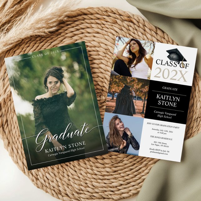 Invitation à la Faire-part d'études supérieures (Créateur téléchargé)