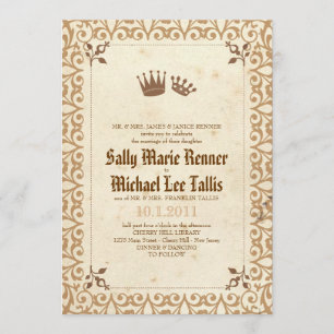 Invitation à la Fairytale de Royal Storybook