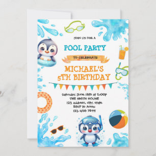 Invitation à la fête au bassin des manchots