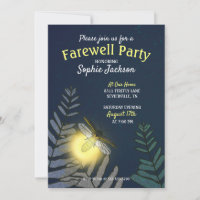 Invitation à la fête d'adieu de l'été