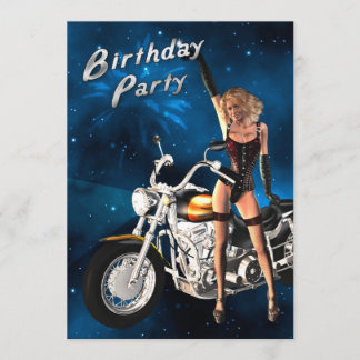 Invitation à la fête d'anniversaire