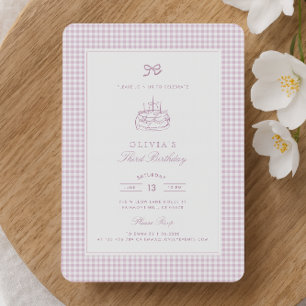 Invitation à la fête d'anniversaire de En vichy ro