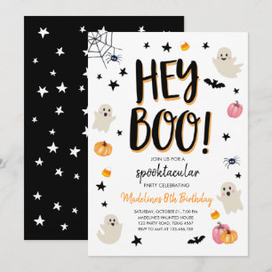 Invitation à la fête d'anniversaire de Ghost