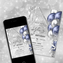 Invitation à la fête d'anniversaire de la Marine B