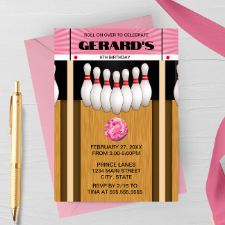 Invitation à la fête d'anniversaire de la piste de