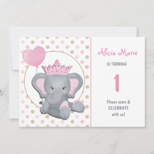 Invitation à la fête d'anniversaire de la princess