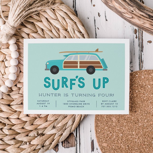 Invitation à la fête d'anniversaire de la voiture  (Créateur téléchargé)