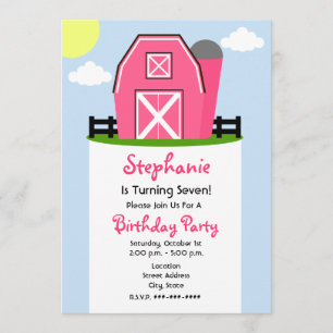 Invitation à la fête d'anniversaire de l'Anniversa