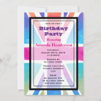 Invitation à la fête d'anniversaire de l'Union Jac