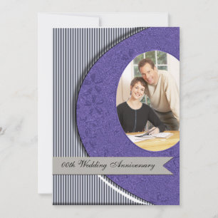 Invitation à la fête d'anniversaire de mariage