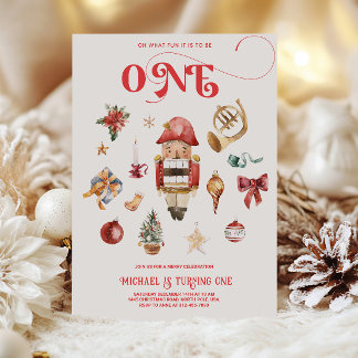 Invitation à la fête d'anniversaire de Noël pour l