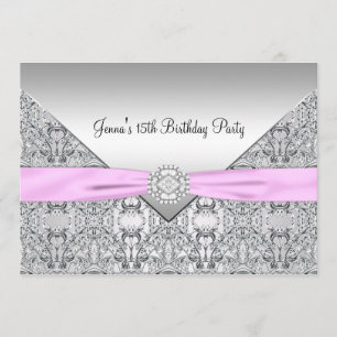 Invitation à la fête d'anniversaire des 15 ans de 