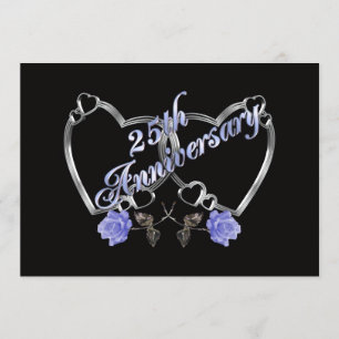 Invitation à la fête d'anniversaire des 25 ans arg