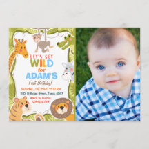 Invitation à la fête d'anniversaire des animaux de