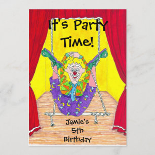 Invitation à la fête d'anniversaire des capitaines