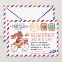 Invitation à la fête d'anniversaire du bureau de p