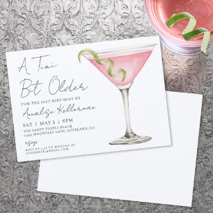 Invitation à la fête d'anniversaire d'un adulte un