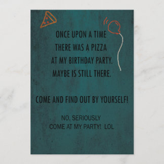 Invitation à la fête d'anniversaire ! Oui !