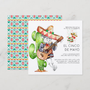 Invitation à la fête de Cinco de Mayo