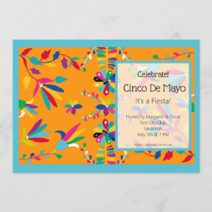 Invitation à la fête de Cinco de Mayo