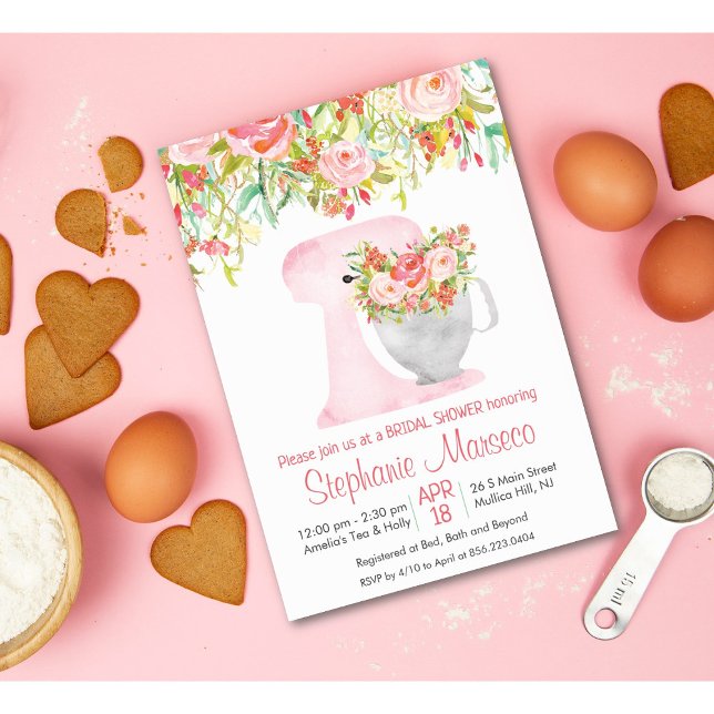 Invitation à la fête de cuisine de mariage (Créateur téléchargé)