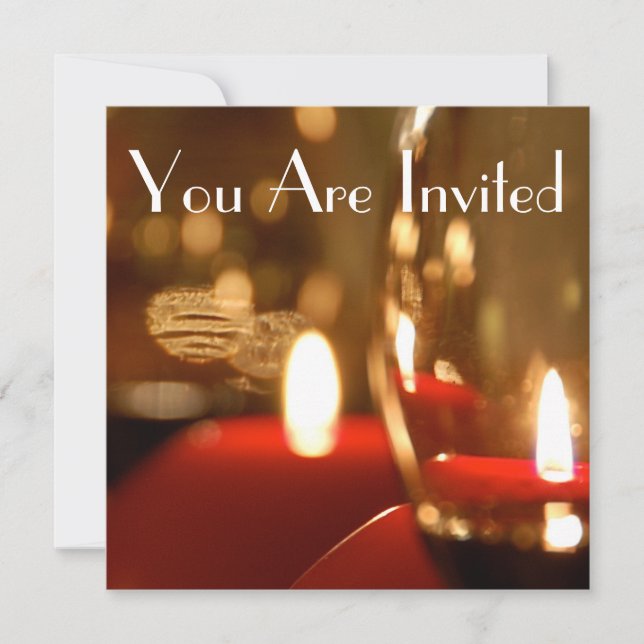 Invitation à la fête de fin d'année (Devant)