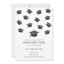 Invitation à la fête de fin d'études