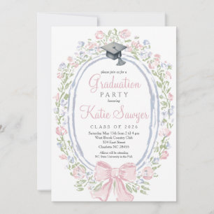 Invitation à la fête de fin d'études, Fleurs sauva