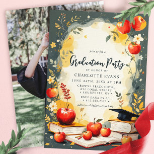 Invitation à la fête de fin d'études pour un profe