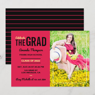 Invitation à la fête de graduation des araignées e