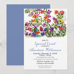 INVITATION À LA FÊTE DE JARDIN