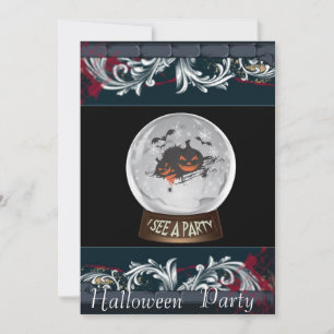 invitation à la fête de la boule de cristal de hal