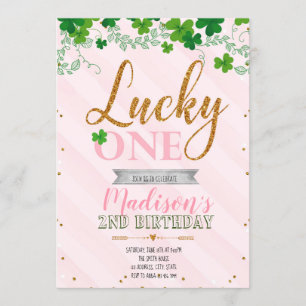 Invitation à la fête de la chanceuse