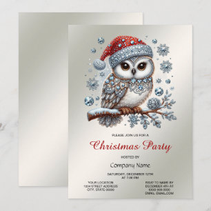 Invitation à la fête de la Chouette de Noël