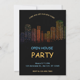 Invitation à la fête de la Maison ouverte, Parti d