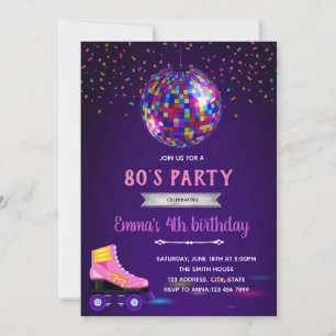 Invitation à la fête de la patinée brillante des a