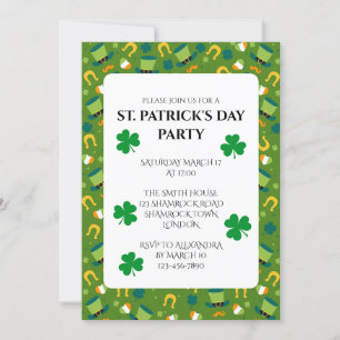 Invitation à la fête de la Saint-Patrick