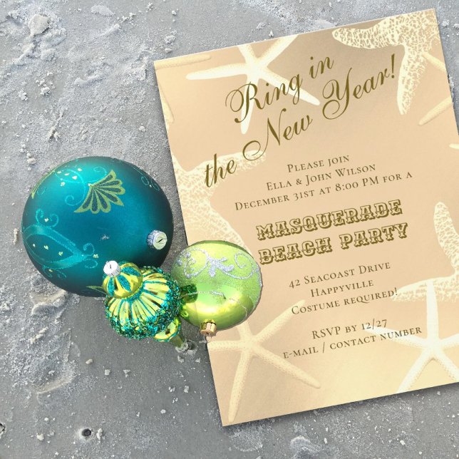 Invitation à la fête de la Saint-Sylvestre sur la  (Créateur téléchargé)