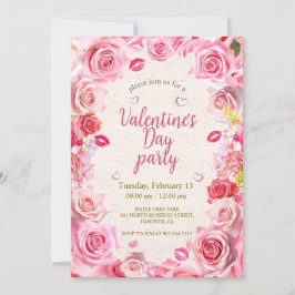 Invitation à la fête de la Saint Valentin