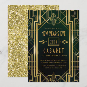 INVITATION À LA FÊTE DE LA VEILLE DU NOUVEL AN  Ca