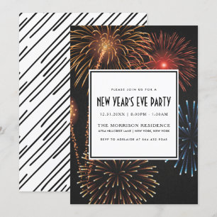 INVITATION À LA FÊTE DE LA VEILLE DU NOUVEL AN  Fi