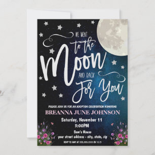 Invitation à la fête de l'adoption