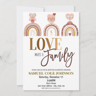 Invitation à la fête de l'adoption