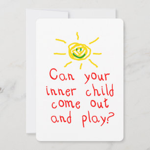 Invitation à la fête de l'enfant