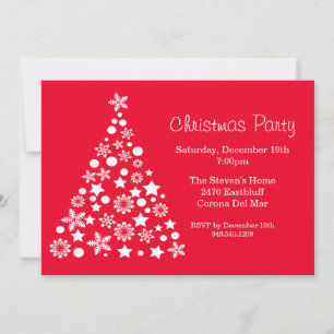 Invitation à la fête de Noël